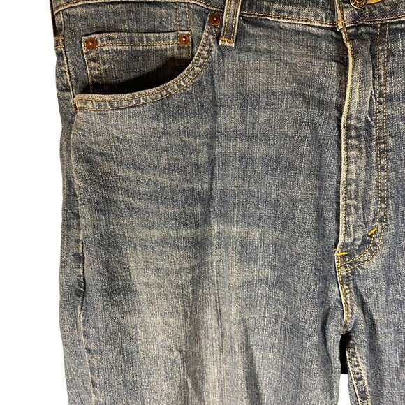 Levi Strauss Signature Blue Jeans Men's 38 x 32 Denim S67 athletic Fit Straight - Picture 8 of 11
